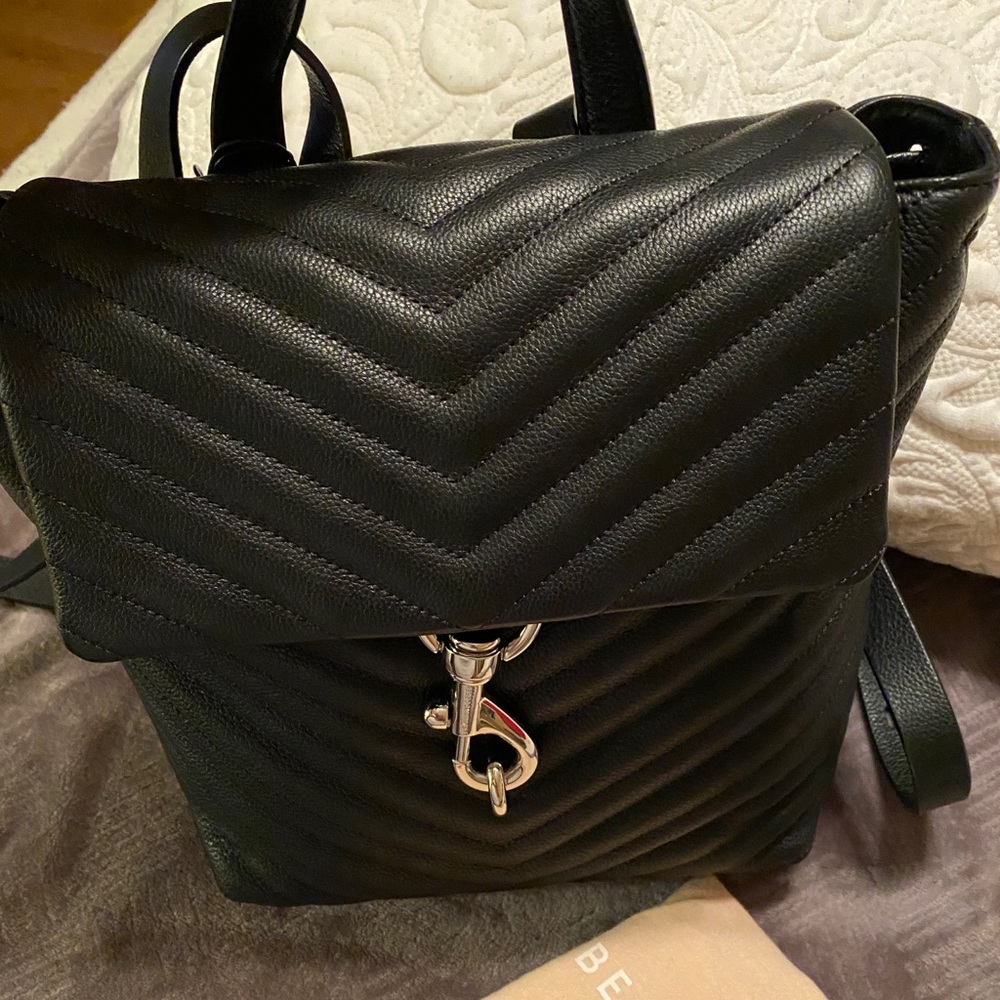 Rebecca Minkoff Eddie flap back pack.